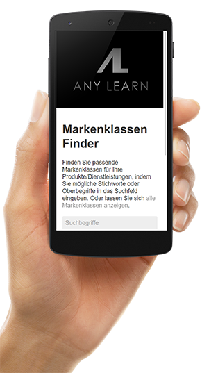 Markenklassen Finder - die Android-App